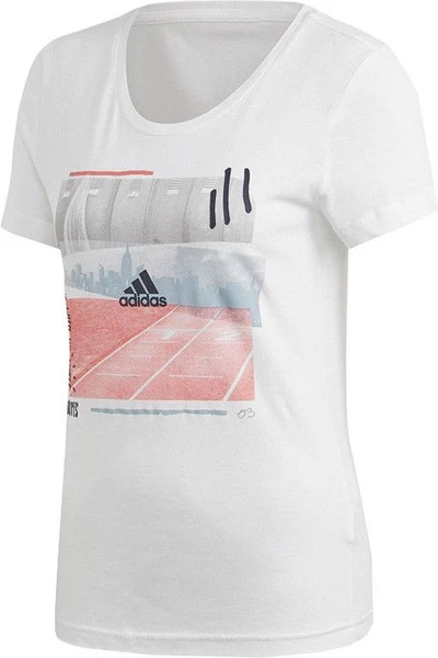 Футболка женская Adidas 3St Photo Tee белая DV3023