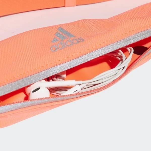 Сумка на пояс Adidas RUN BELT оранжевая FT8475
