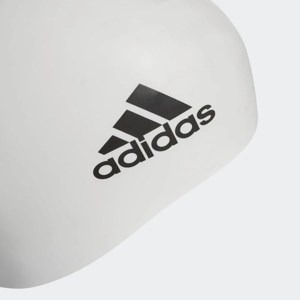 Шапочка для плавания Adidas SIL 3S CAP белая FJ4968