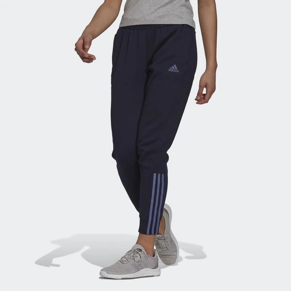 Штаны спортивные женские Adidas 3S DK T C PT темно-синие H07806