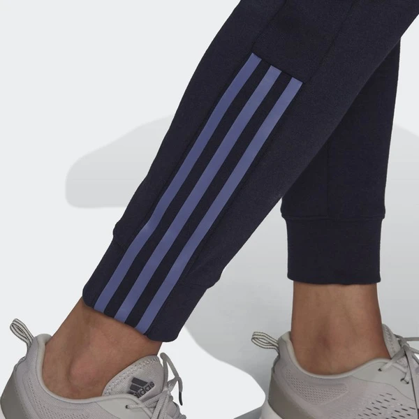Штаны спортивные женские Adidas 3S DK T C PT темно-синие H07806