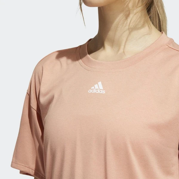 Футболки женская Adidas TRNG 3S TEE розовая H51188