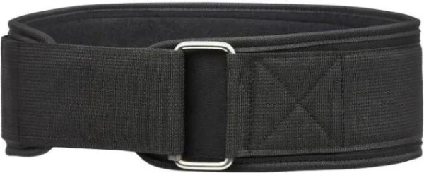 Пояс для важкої атлетики Adidas ESSENTIAL WEIGHTLIFTING BELT чорний (62-75 см) ADGB-12252