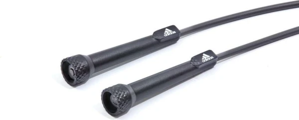 Скакалка Adidas ESSENTIAL SKIPPING ROPE сіра 2,8 м ADRP-13011