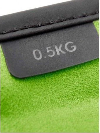 Утяжелители для лодыжки/запястья Adidas PERFORMANCE ANKLE черно-зеленые (2 х 0.5 кг) ADWT-12630