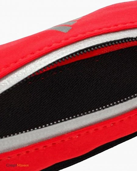 Сумка на пояс Adidas RUN BELT красная BR7228