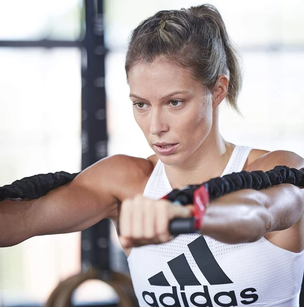 Еспандер Adidas POWER TUBE чорно-червоний ADTB-10603