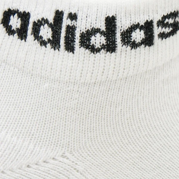Шкарпетки Adidas LINEAR ANKLE CUSHIONED SOCKS 3P білі (3 пари) HT3457