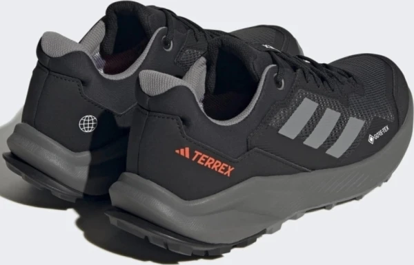 Кроссовки для трейлраннинга женские Adidas TERREX TRAIL RIDER GORE-TEX RUNNING черно-серые HQ1238