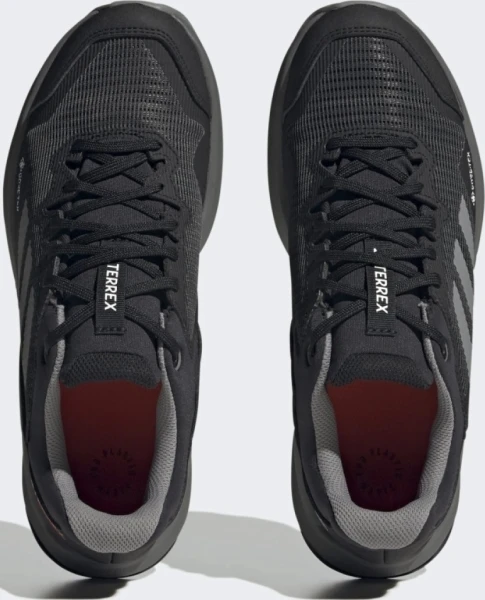 Кроссовки для трейлраннинга женские Adidas TERREX TRAIL RIDER GORE-TEX RUNNING черно-серые HQ1238