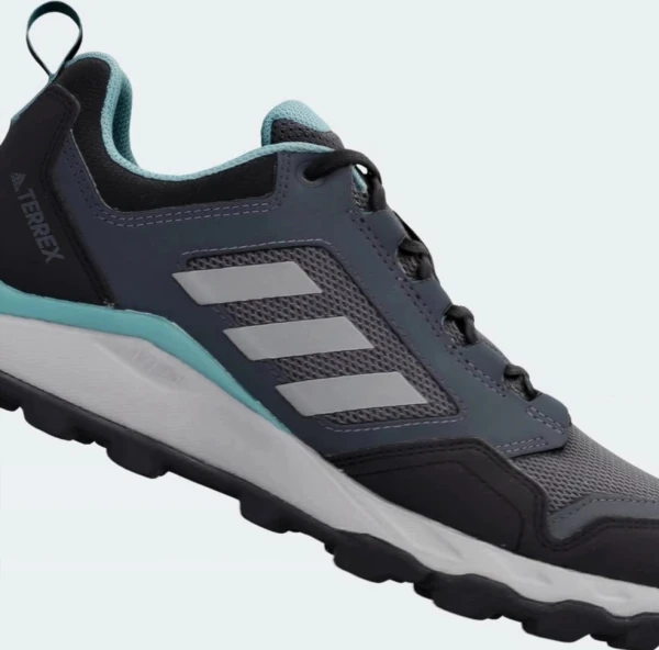 Кросівки трекінгові жіночі Adidas TERREX TRACEROCKER 2.0 TRAIL RUNNING чорно-сіро-бірюзові H05686