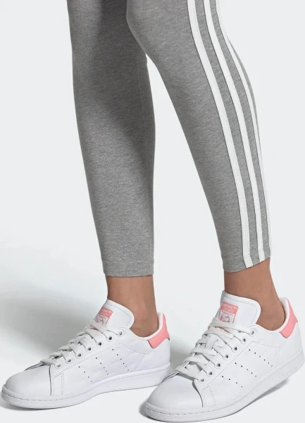 Кеды женские Adidas STAN SMITH бело-розовые EF6865