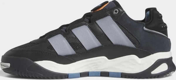 Кроссовки Adidas NITEBALL черно-бело-серые FZ5742
