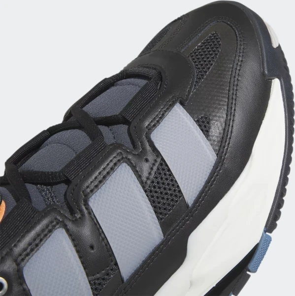 Кроссовки Adidas NITEBALL черно-бело-серые FZ5742