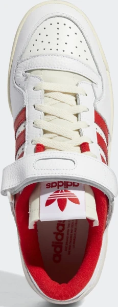 Кросівки Adidas FORUM 84 LOW біло-червоні GY5848