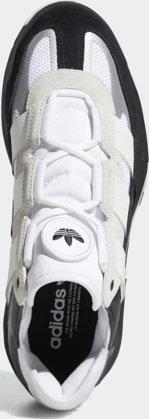 Кроссовки Adidas NITEBALL бело-черные H67366