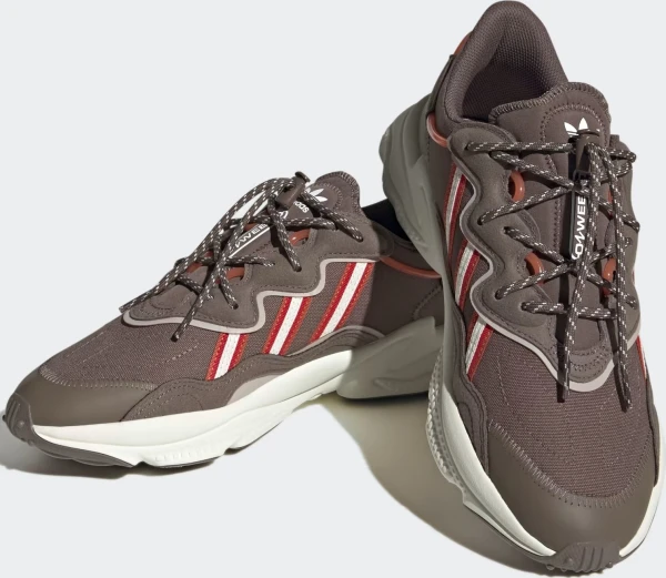 Кросівки Adidas OZWEEGO коричнево-червоні ID4360