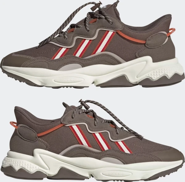 Кросівки Adidas OZWEEGO коричнево-червоні ID4360