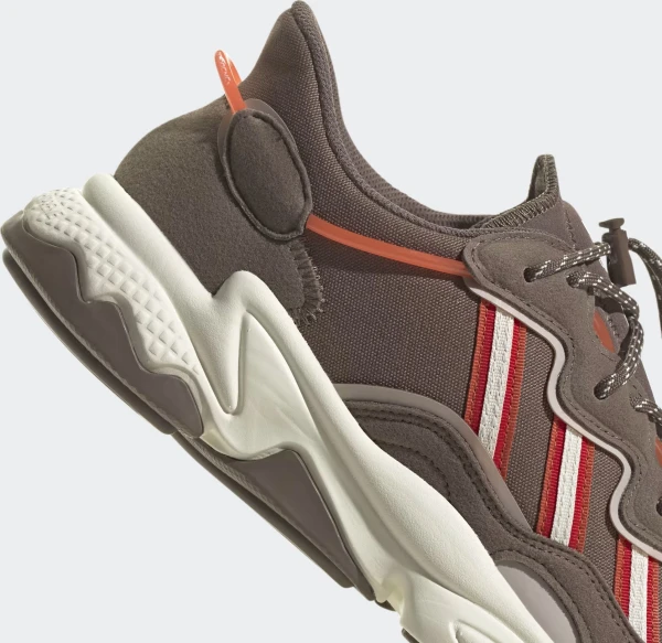 Кросівки Adidas OZWEEGO коричнево-червоні ID4360