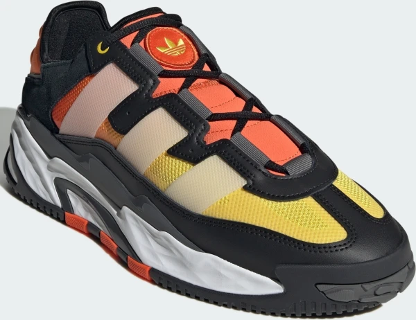 Кросівки Adidas NITEBALL чорно-оранжево-жовті ID8074