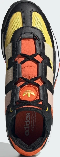 Кросівки Adidas NITEBALL чорно-оранжево-жовті ID8074