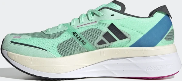 Кроссовки беговые Adidas ADIZERO BOSTON 11 мятно-синие GV9064
