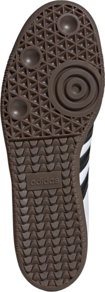 Кеды Adidas SAMBA OG бело-бежево-черные B75806