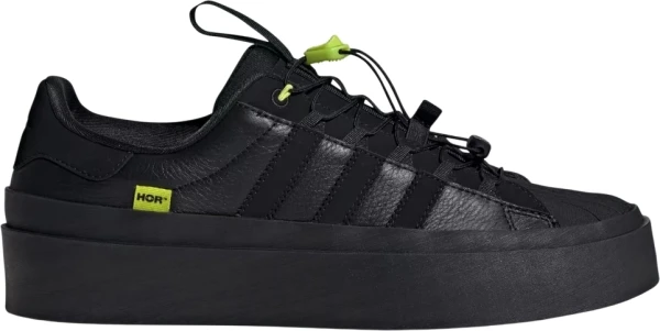 Кеды Adidas SUPERSTAR HÖR черно-лаймовые IH5091