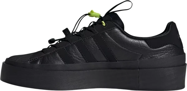 Кеды Adidas SUPERSTAR HÖR черно-лаймовые IH5091