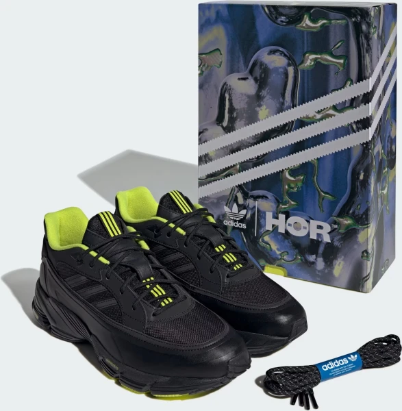 Кросівки Adidas EXOMNIAC CUSHION HÖR чорно-лаймові IH5090