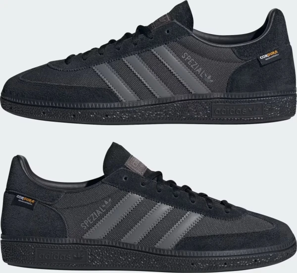 Кросівки для гандболу Adidas HANDBALL SPEZIAL антрацитово-чорні IE6603