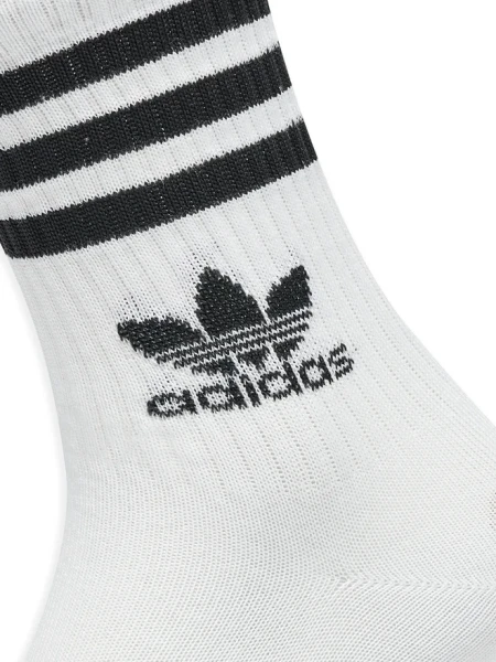 Шкарпетки Adidas MID CUT CREW 3P білі, сірі, чорні (3 пари) IL5023