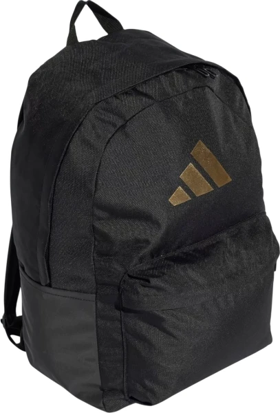 Рюкзак Adidas CLASSIC 3 BAR LOGO 27,5L чорно-золотий IS7048