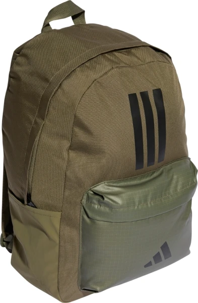 Рюкзак Adidas CLASSIC BACK-TO-SCHOOL 3-STRIPES 27,5L коричнево-оливковий IS7042