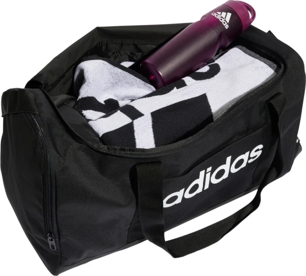 Сумка спортивна Adidas LINEAR DUFFEL MEDIUM 40L чорна JD9555