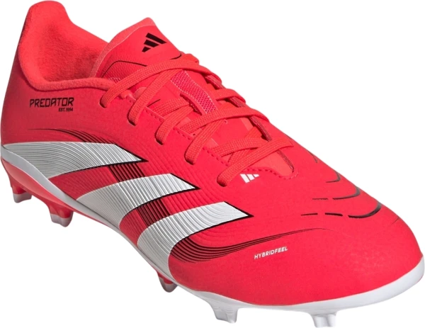 Бутсы детские Adidas PREDATOR LEAGUE FIRM/MULTI-GROUND красно-белые ID3750