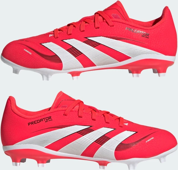 Бутсы детские Adidas PREDATOR LEAGUE FIRM/MULTI-GROUND красно-белые ID3750