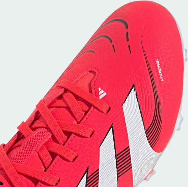 Бутсы детские Adidas PREDATOR LEAGUE FIRM/MULTI-GROUND красно-белые ID3750