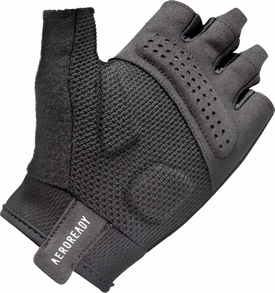 Рукавички для тренінгу Adidas ESSENTIAL TRAINING GLOVES чорно-білі M ADGB-15002WH