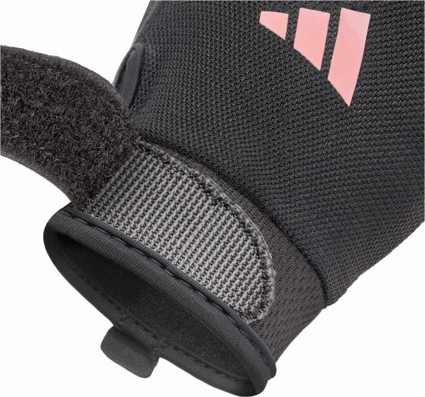 Перчатки для тренинга Adidas ESSENTIAL TRAINING GLOVES черно-розовые XS ADGB-15000PK