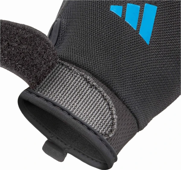 Рукавички для тренінгу Adidas ESSENTIAL TRAINING GLOVES чорно-сині XL ADGB-15004BL