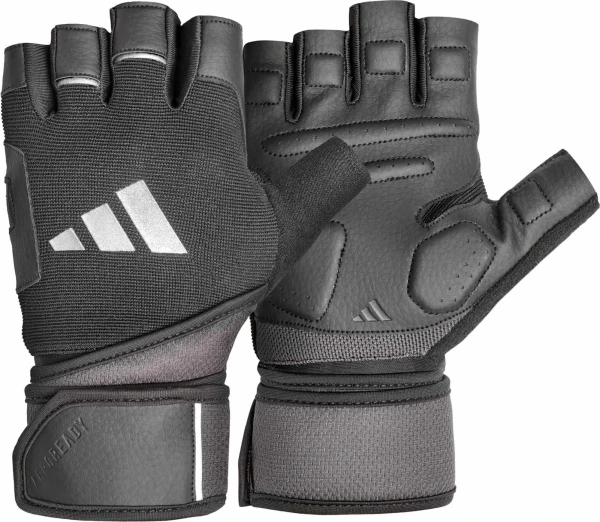 Рукавички для тренінгу Adidas WRIST WRAP TRAINING GLOVES чорні XS ADGB-15050