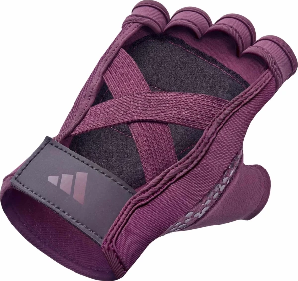 Перчатки для тренинга женские Adidas WOMEN'S TRAINING GLOVES фиолетовые L ADGB-15023