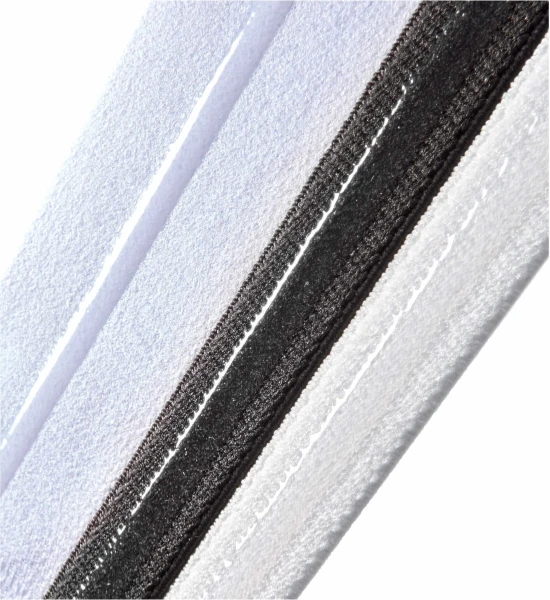 Повязки на голову Adidas HAIRBANDS (GRAPHIC) 3PK белая, черные (3 штуки) ADAC-16161