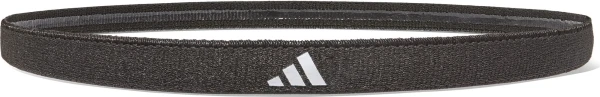 Пов'язки на голову Adidas HAIRBANDS 3PK фіолетова, сіра, чорна (3 штуки) ADAC-16201-NL