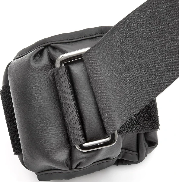 Утяжелители для лодыжки/запястья Adidas PERFORMANCE ANKLE/WRIST WEIGHTS черно-салатовые (2 х 1.5 кг) ADWT-12632