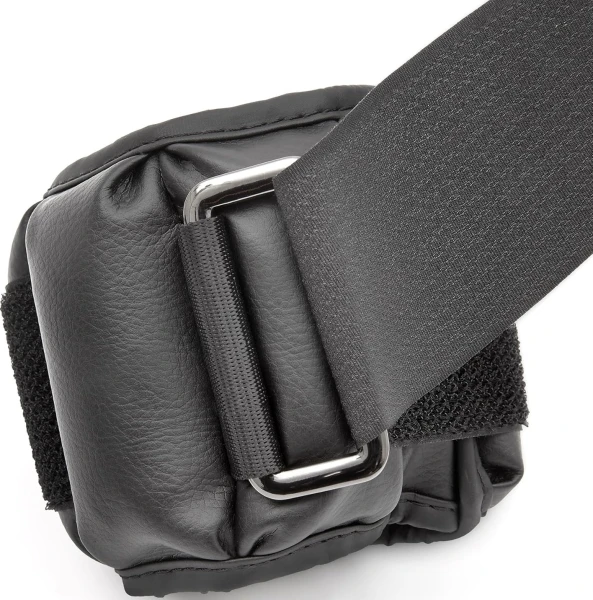 Утяжелители для лодыжки/запястья Adidas PERFORMANCE ANKLE/WRIST WEIGHTS черно-салатовые (2 х 2.0 кг) ADWT- 12634