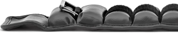 Утяжелители для лодыжки/запястья Adidas PERFORMANCE ANKLE/WRIST WEIGHTS черно-салатовые (2 х 2.0 кг) ADWT- 12634