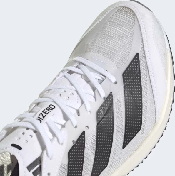 Кросівки бігові жіночі Adidas ADIZERO ADIOS 7 біло-сіро-чорні GX6648