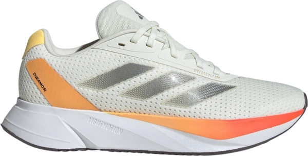 Кроссовки беговые женские Adidas DURAMO SL бело-оранжевые IE7982